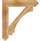 Ekena Millwork Imperial Arts & Crafts Rough Sawn Bracket, Western Red Cedar, 6"W x 36"D x 40"H BKT06X36X40IMP03RWR - alternate 2